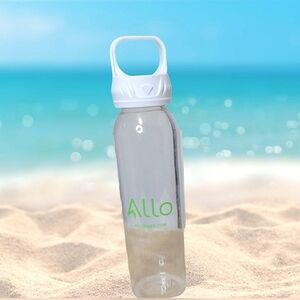 TRAVEL WORK OUT Water Bottle White Cap With Logo FREE BUNDLE WITH 1 OTHER ITEM!